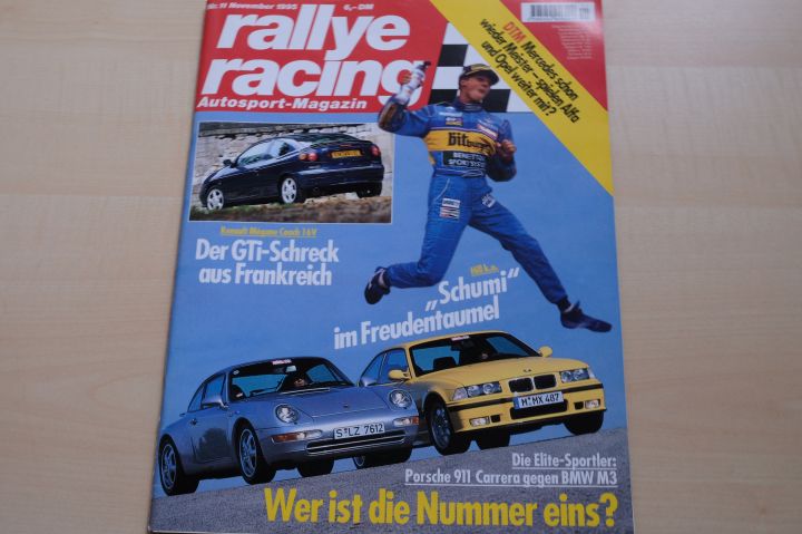 Deckblatt Rallye Racing (11/1995)